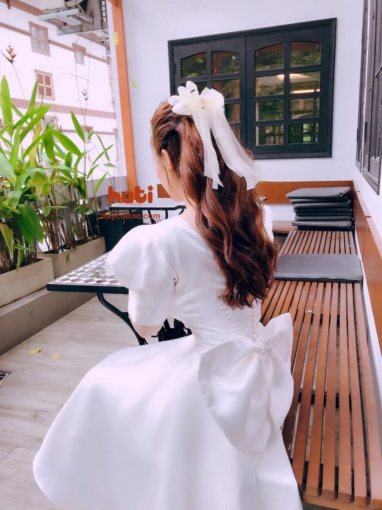 mẫu kẹp tóc nơ đẹp