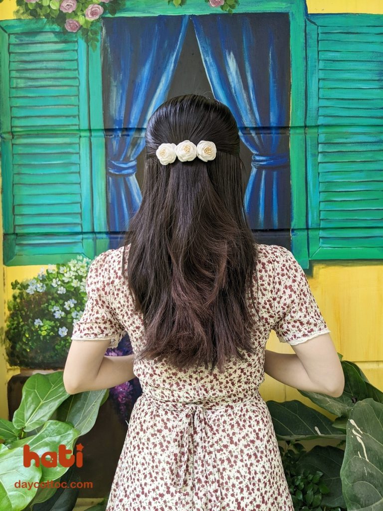 kẹp tóc đính hoa đẹp